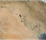 Irak photo satellite de la NASA